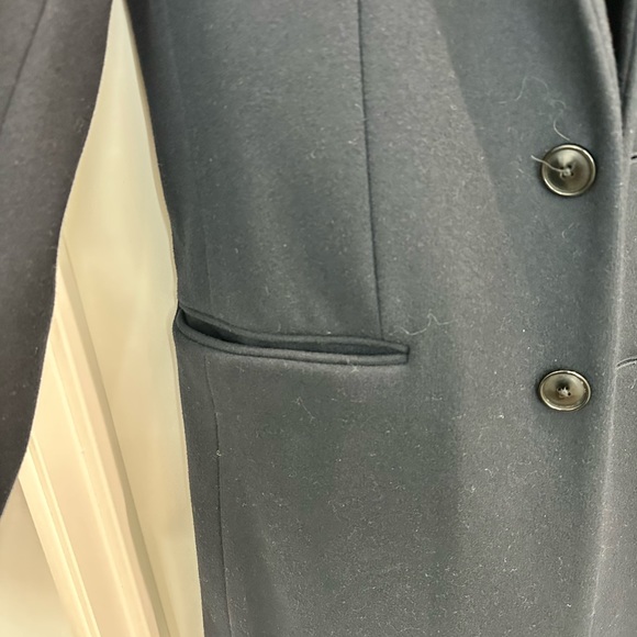 Banana Republic blue overcoat - Picture 5 of 6